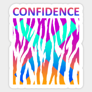 confidence Sticker